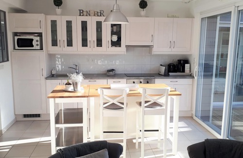 Agon-Coutainville House | Relaxing 4* House with Ocean View & Enclosed Garden