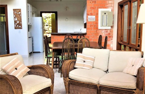 Praia do Pauba House | Idyllic Oceanfront Retreat at Paúba Beach with Pool