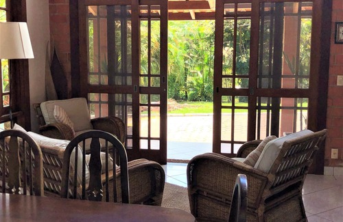 Praia do Pauba House | Idyllic Oceanfront Retreat at Paúba Beach with Pool
