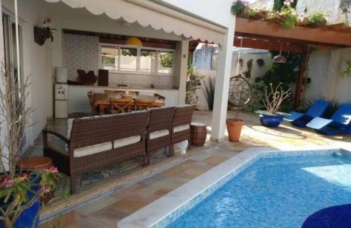 Parque Oasis House | Idyllic Oceanfront House in Peruibe with Pool & Spa