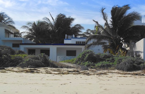 Telchac Puerto House | Seaside Retreat with Pool and Oceanfront Views