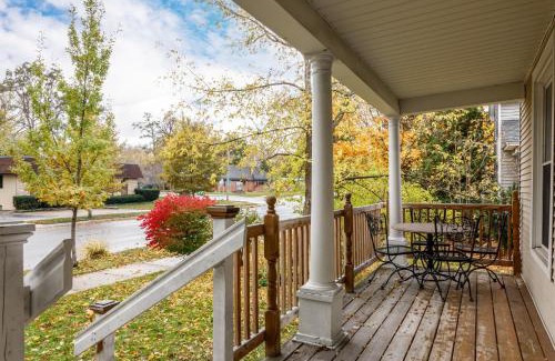 Traverse City House | Charming Home with AC, Fire Pit & Walkable Location