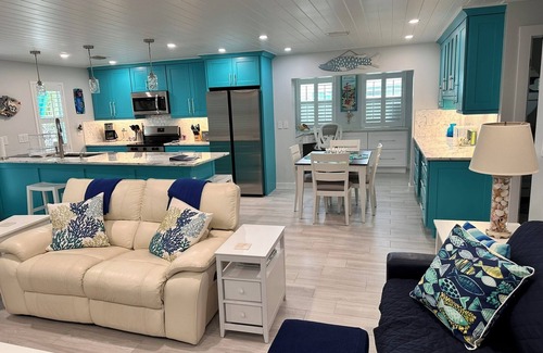 Sanibel House | Idyllic Island Retreat Steps From the Beach with Pool