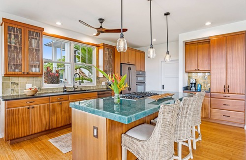 Poipu House | Ideal Kukui'ula Home with Ocean Views and Private Pool