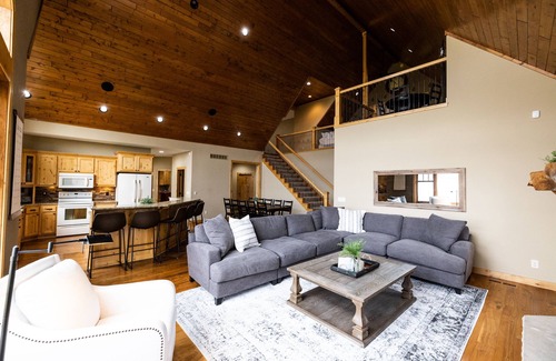 South Haven House | Family-Friendly Lake House with Private Beach & Pool