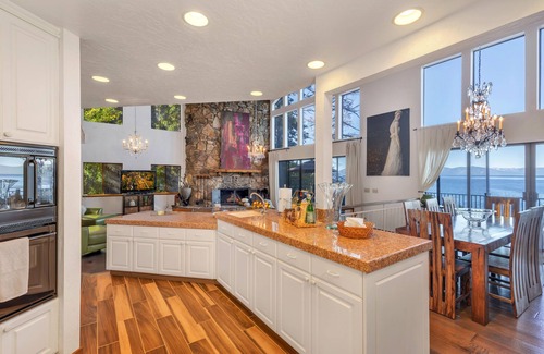 Lincoln Park House | Idyllic Lakefront Home with Pier, Pool, and Hot Tub