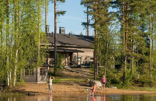Enonkoski Villa | Serene Lakeside Villa Vetojärvi - 4-Star Family Retreat
