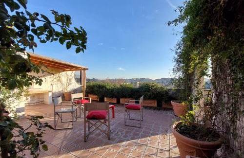 Tor di Quinto Apartment | Stylish Loft in Ponte Milvio with Terrace and Dining