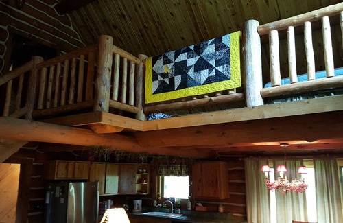 Custer Cabin | Secluded Log Cabin Retreat with Pool and Ocean View