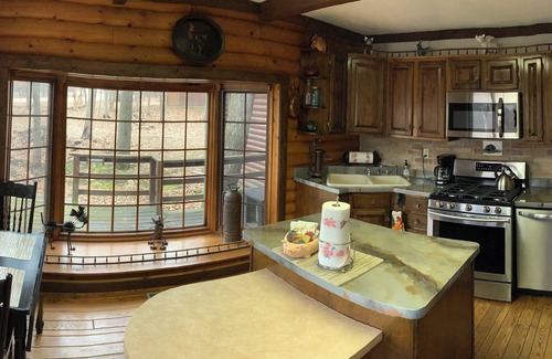 The Galena Territory Cabin | Inviting Log Cabin with Hot Tub, Fireplace & 10/10 Rating