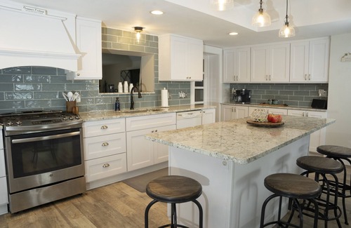 Oscoda House | Picturesque Beachfront Home on Lake Huron with Pool