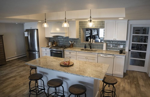 Oscoda House | Picturesque Beachfront Home on Lake Huron with Pool