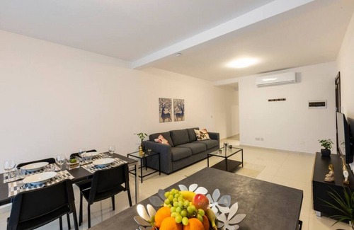 Msida Apartment | Modern 2BR Apartment in Central Location with Ocean View