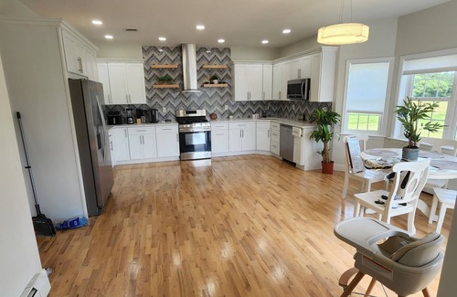 Clintondale Villa | Modern Villa Retreat with Pool, Hot Tub & Perfect Reviews
