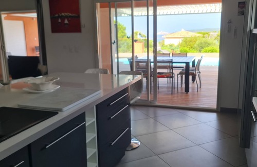Cargese Villa | Modern Villa with Pool & Ocean View, Steps from the Beach