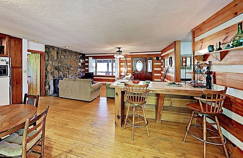 Leicester House | Serene Mystic Valley Cabin on 15 Acres with Lush Views
