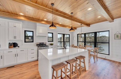 Crane Hill House | Inviting Lake View Retreat with Private Dock and Pool