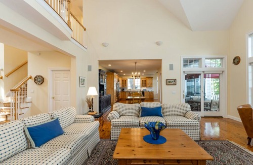 Little Neck Bay House | Elegant New Seabury Home with Ocean View & Spa Features