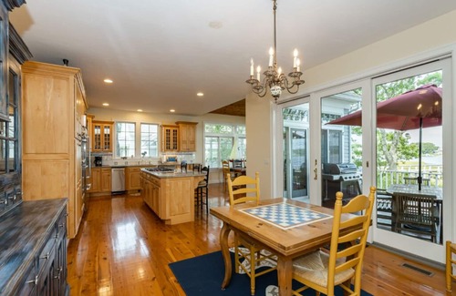 Little Neck Bay House | Elegant New Seabury Home with Ocean View & Spa Features