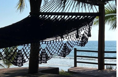 Saladita Apartment | Oceanfront Retreat on Playa La Saladita - Guest Rated 10/10