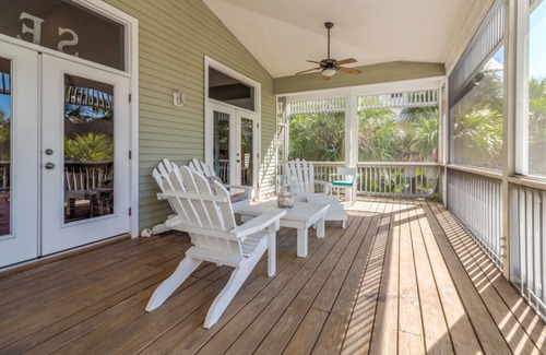 Palm Island House | Inviting Palm Island Getaway: Pool, Spa & Steps to Beach