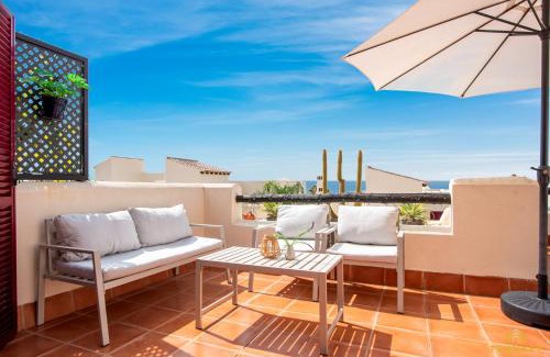 Bahia de Casares Apartment | Elegant Penthouse in Casares with Rooftop Terrace & Views