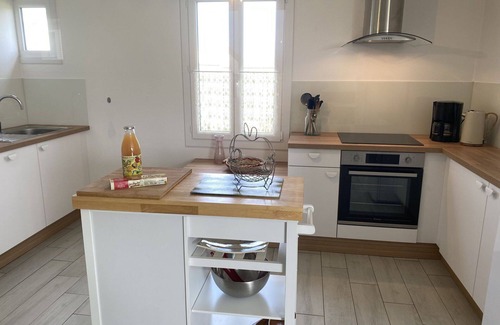 Anneville-sur-Mer House | Beautiful private villa for 6 people with WIFI, TV and pets allowed