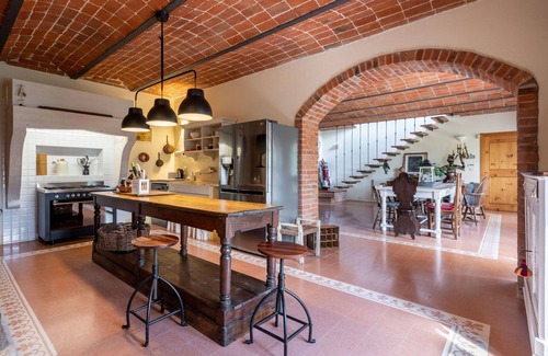 Castell'Alfero House | Elegant Private Villa with Hot Tub and Panoramic Views