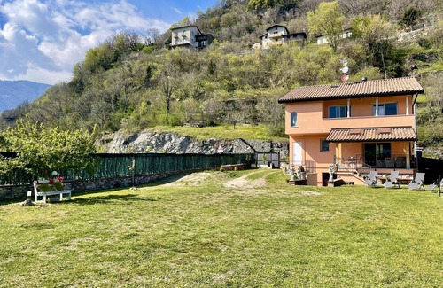 Prati Meriggi Villa | Private Villa for 7 with A/C, Lake View, and Spa Access