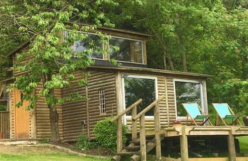 Llandegla House | Quirky Log Cabin Retreat by Llandegla Forest