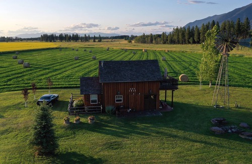 Kalispell House | Exceptional 1915 Two Story Barn Retreat Near Glacier Park