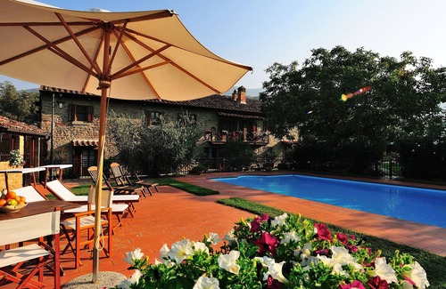 Cortona Villa | Renovated Stone Villa with Private Pool & Ocean View