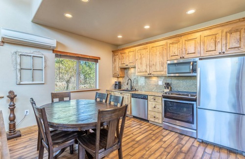 Old Station Cabin | Serene Retreat by Hat Creek: Fire Pits & Fishing Awaits