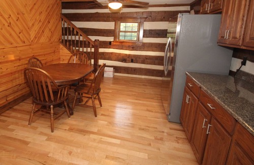 Wright City Cabin | Idyllic Log Home Retreat with Pool & Breakfast in Nature