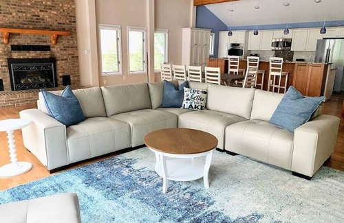 Lake of the Woods House | Lakefront Oasis with Hot Tub & Firepit - Rated 10/10!