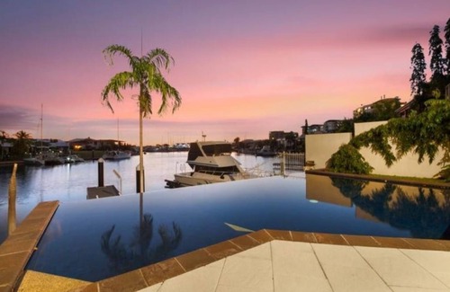 Cullen Bay House | Inviting Waterfront Home at Cullen Bay Marina with Pool