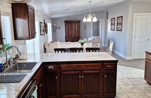 Vernal House | Idyllic Split Mountain House Rental with Pool & Breakfast
