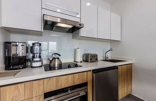 Oranjestad Condo | Serene Studio with Ocean Views in Oranjestad