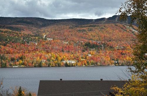 Mont-Tremblant Apartment | Inviting Suite with Breathtaking Mountain Views & Pet-Friendly