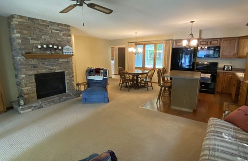 Birchwood House | Idyllic Sunset Beach Lake House on Beautiful Lake Chetac