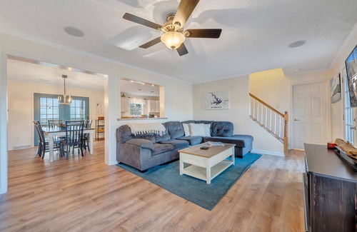 Moneta House | Lakefront Retreat: Game Room, Pet Friendly & More Awaits!