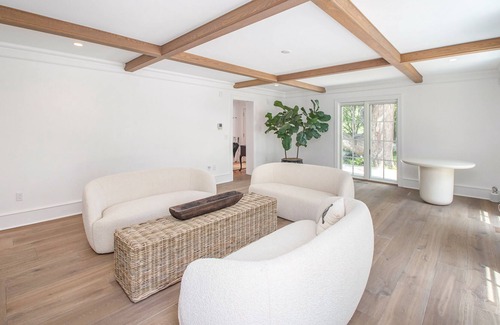 Three Oaks House | Beautiful Three Oaks Home with WiFi, Yard, Patio, Firepit, & Private Pool