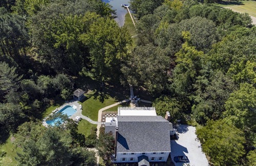 Easton House | Inviting Tidewater Home with Ocean View & Private Pool