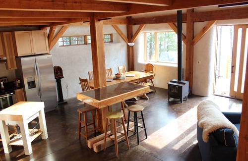 Finley Point House | Timber Frame Finley Point Home with Lakefront Views