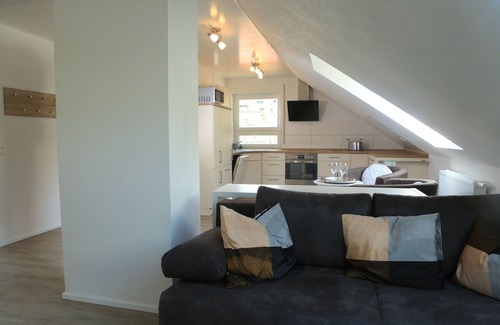 Albersbach Apartment | Inviting Top Floor Apartment with Vineyard Views & Pool