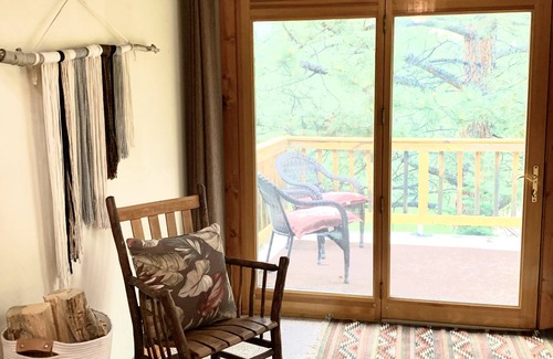 Rustic Cabin | Cozy Updated Log Cabin by the Poudre River - Rated 9/10