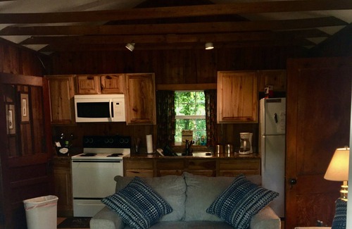 Jones Mills Cabin | Scenic Lake Catherine Cabin: Pet-Friendly Retreat Awaits