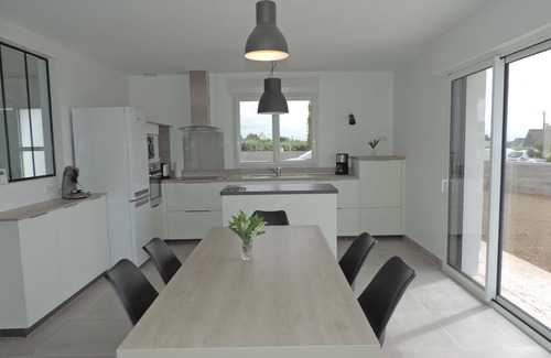 Penmarch Villa | Renovated Villa with Pool and Ocean View in Private Garden