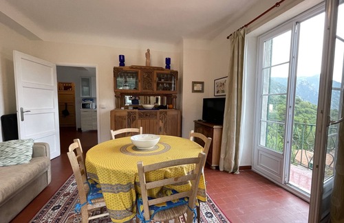 Castillon Apartment | Idyllic Village Apartment with Oceanfront Views & Breakfast