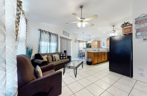 Port Isabel House | Pet-Friendly Waterfront Retreat with Private Dock & Pool